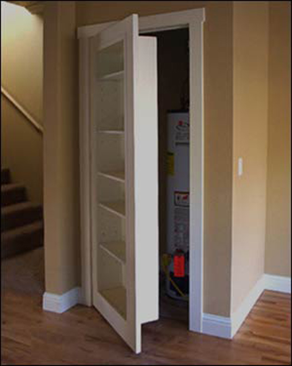 Create Storage &amp; Intrigue With A Secret Door