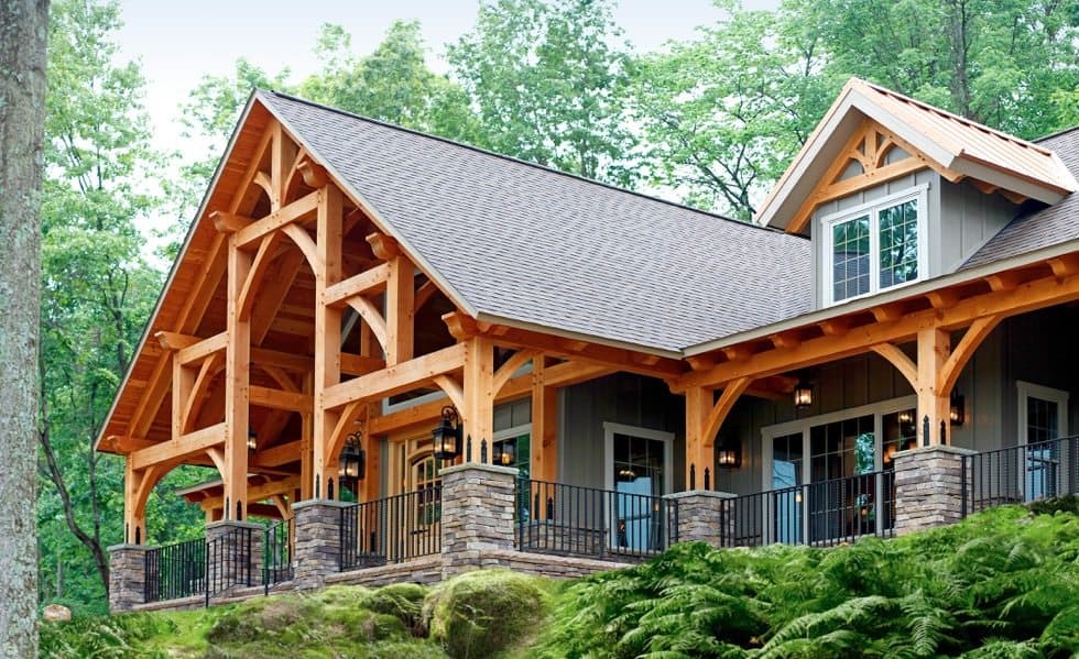 timber-frame-home-construction