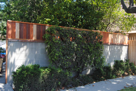 Raise the Height of Your Backyard Wall by Adding a Fence