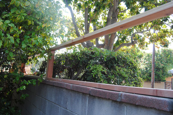 Raise the Height of Your Backyard Wall by Adding a Fence