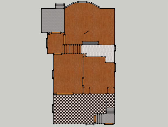 google sketchup floor plans