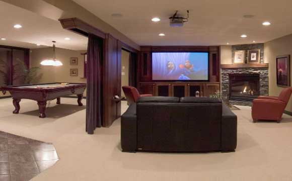 basement media room ideas