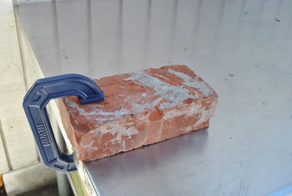brick-clamped