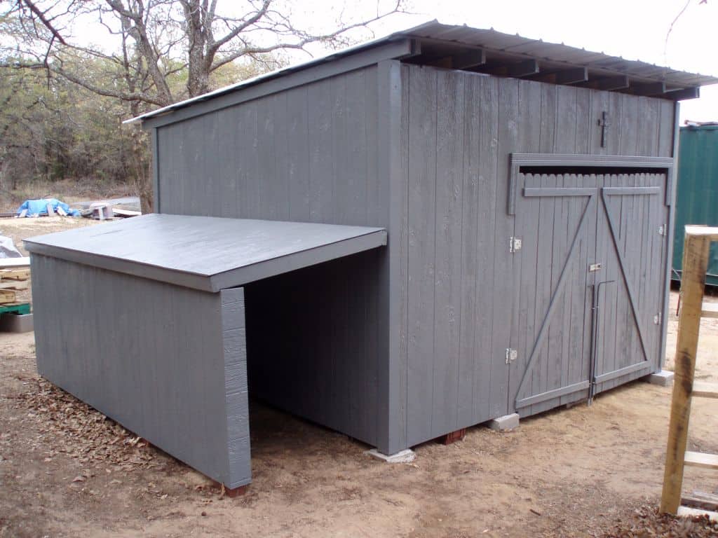 how to build a pallet shed