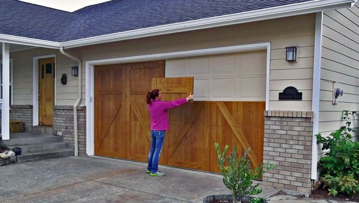 Garageskins Give You A Wood Look Without The Cost