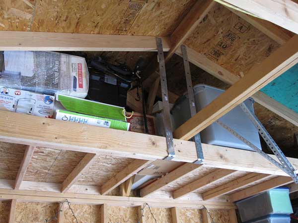 garage rafter storage