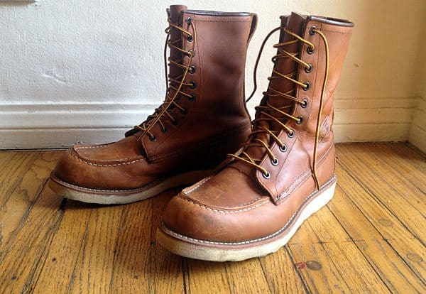 Red wing classic sales round toe boots