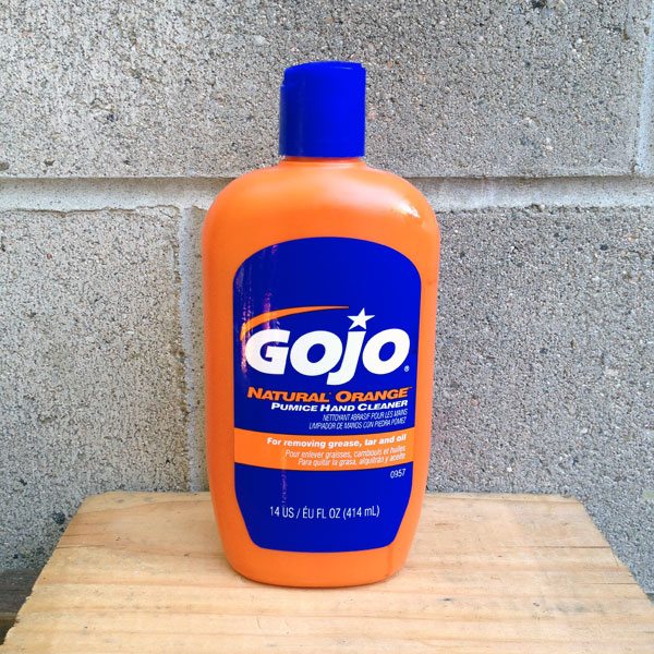Gojo Natural Orange Smooth Hand Cleaners, Citrus, Squeeze Bottle, 14 oz 