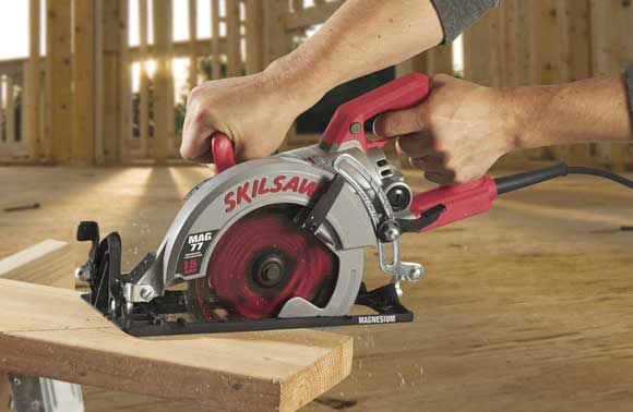 SKILSAW Giveaway New Lightweight Magnesium Worm Drive Saw