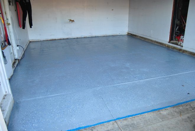 Garage Floor Makeover With Rust Oleum Epoxyshield