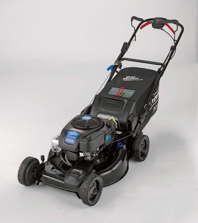 Craftsman awd lawn deals mower