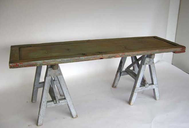 How To Build A Sawhorse Table