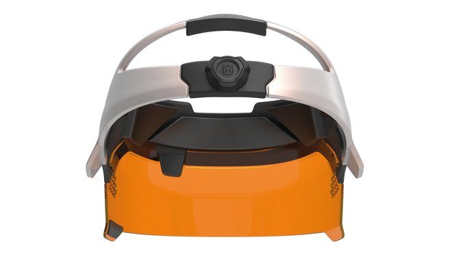 Design concept Husqvarna Ramus visor from behind