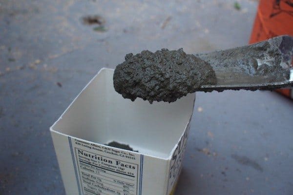 quikrete cement planters