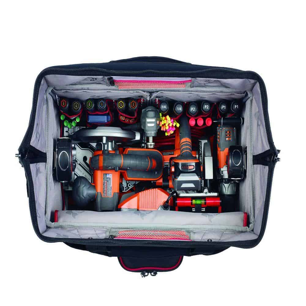 husky pro grade rolling tote