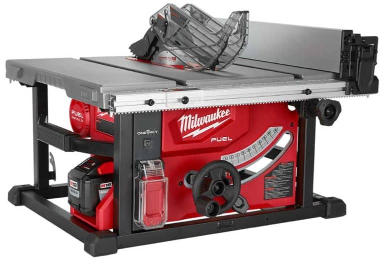 Milwaukee Tool Cordless Table Saw and Chainsaw