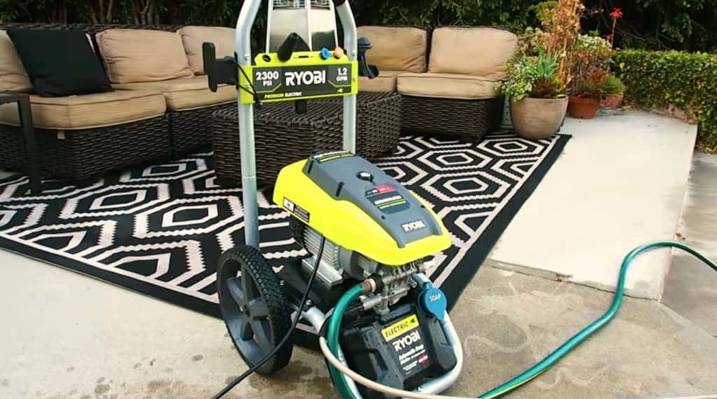 Keep Clean with the Ryobi Electric Pressure Washer