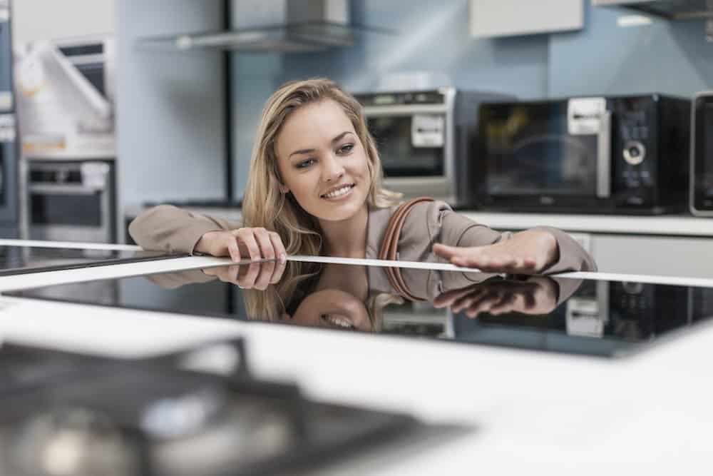 induction range cooktop stove