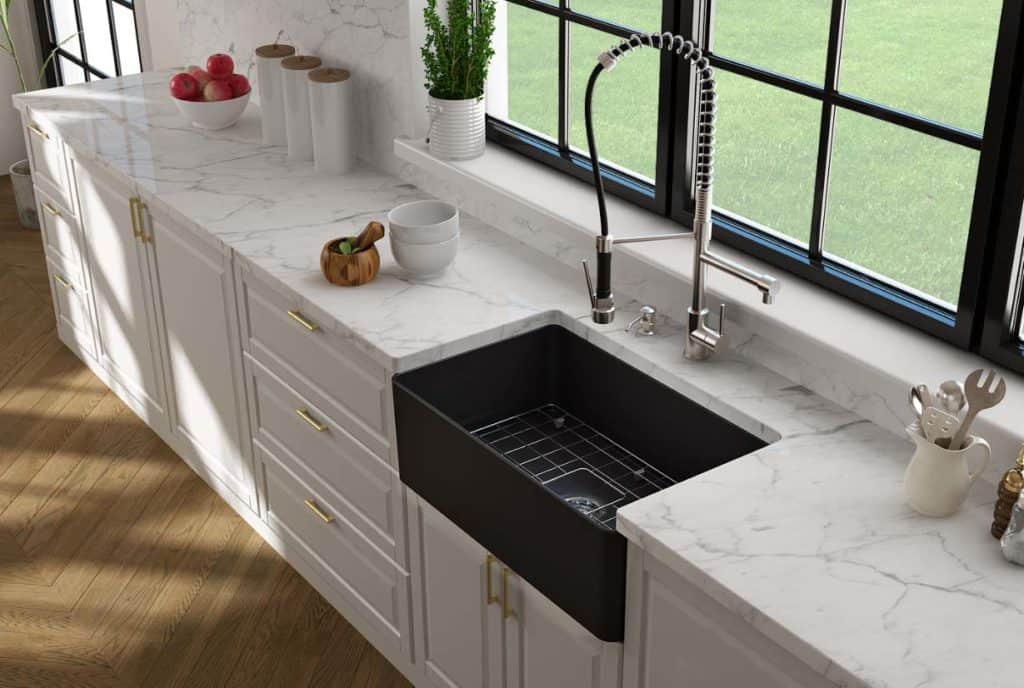 farmhouse sink