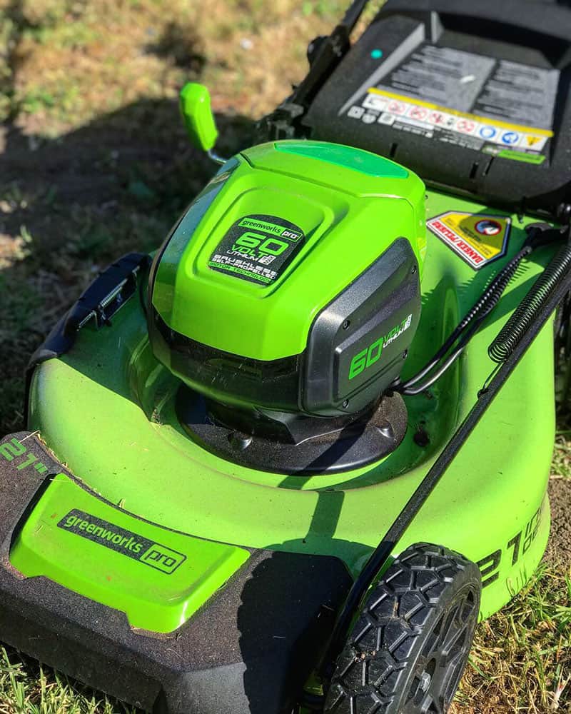 greenworks mower