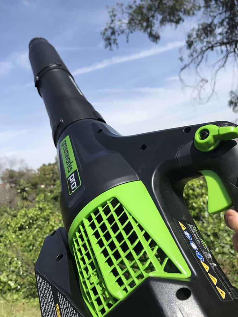 greenworks blower