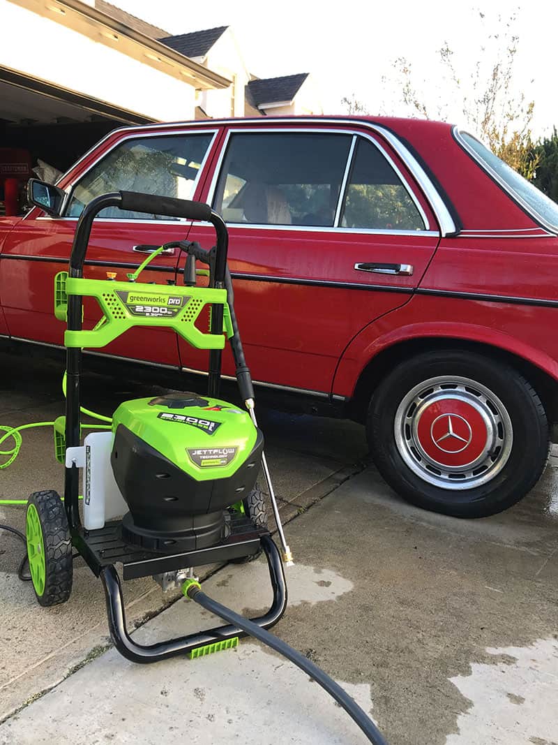 Best Pressure Washer for Washing Cars - GreenWorks Pressure Washer 