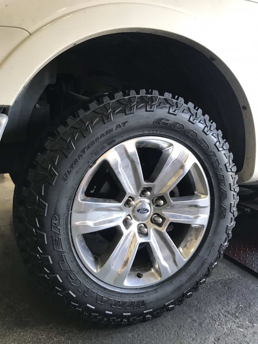 goodyear wrangler ultraterrain at f150