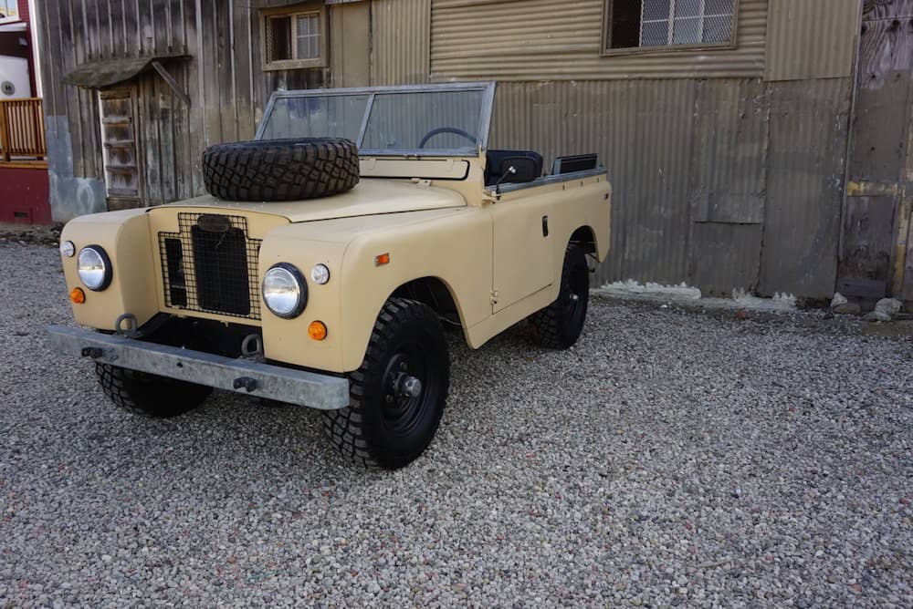 1969 Land Rover Series IIA Restoration