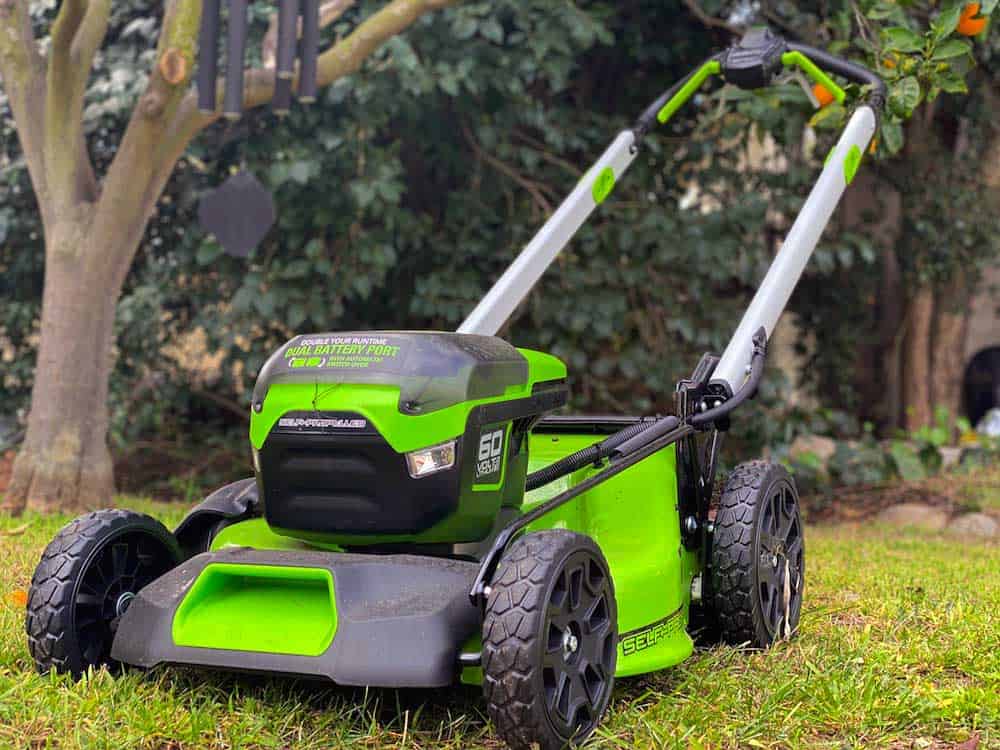 The All New Greenworks 60V Battery Powered Mower is a Huge Upgrade