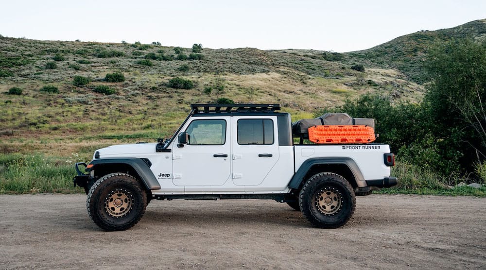 Jeep Gladiator Roof Rack from Front Runner