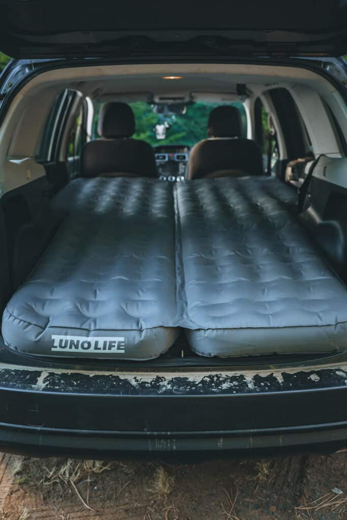 The Luno Air Mattress Makes Car Camping Luxurious