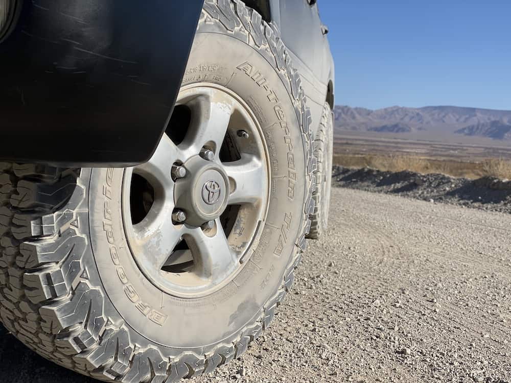 Land Cruiser 100 Series Overland BFG KO2 tires