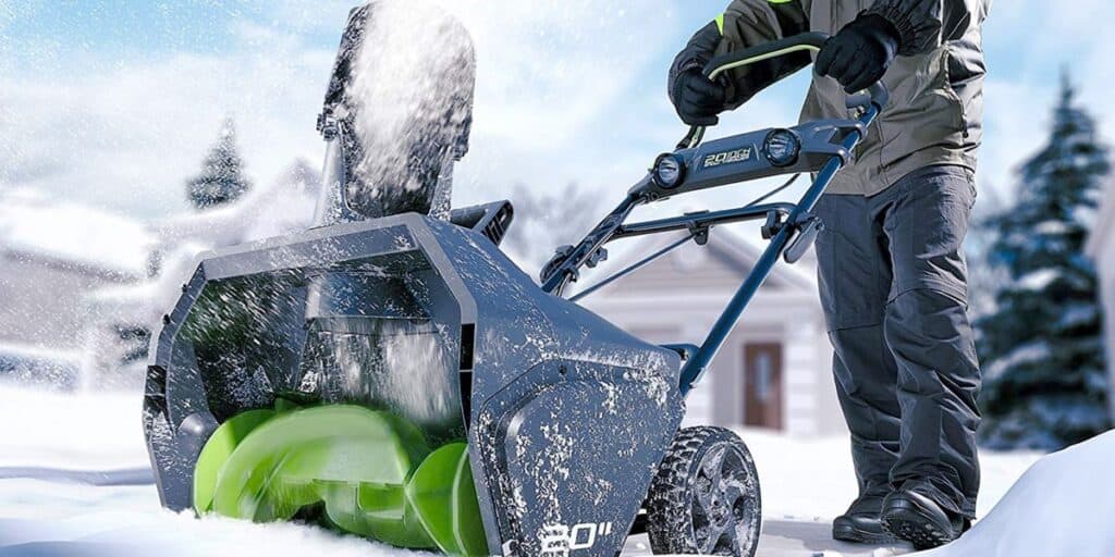 Yard snow online blower