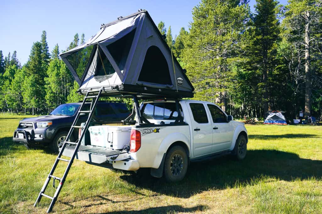 Cvt roof outlet tents