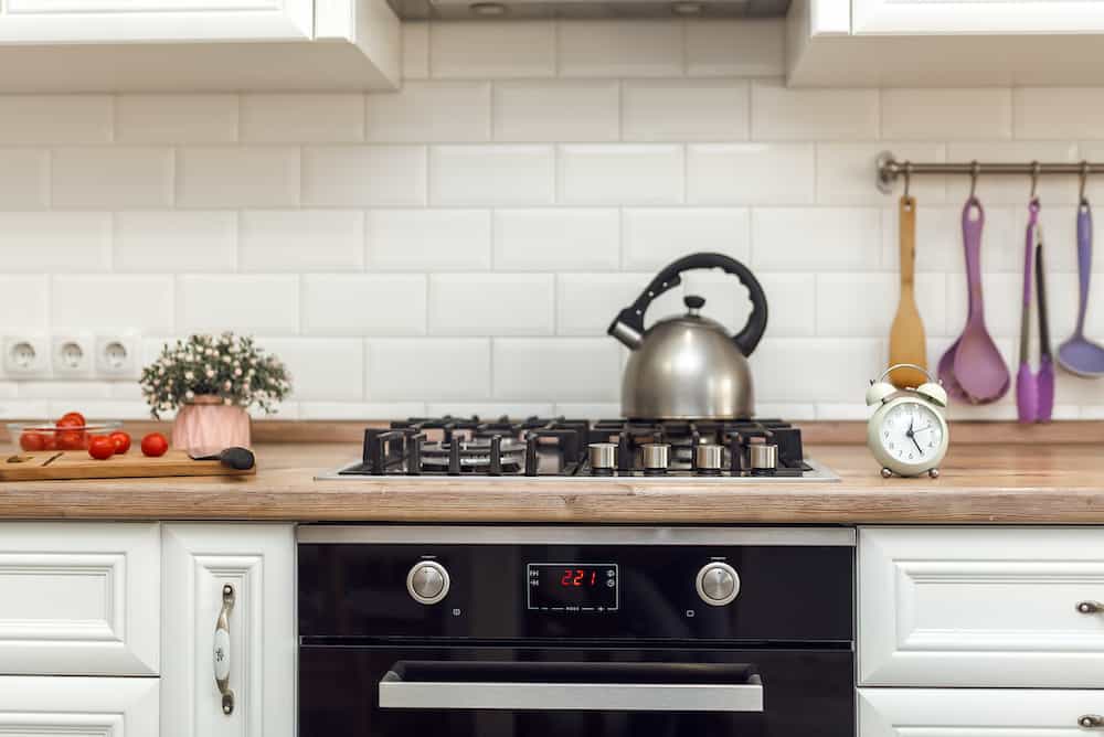 cooktop and oven