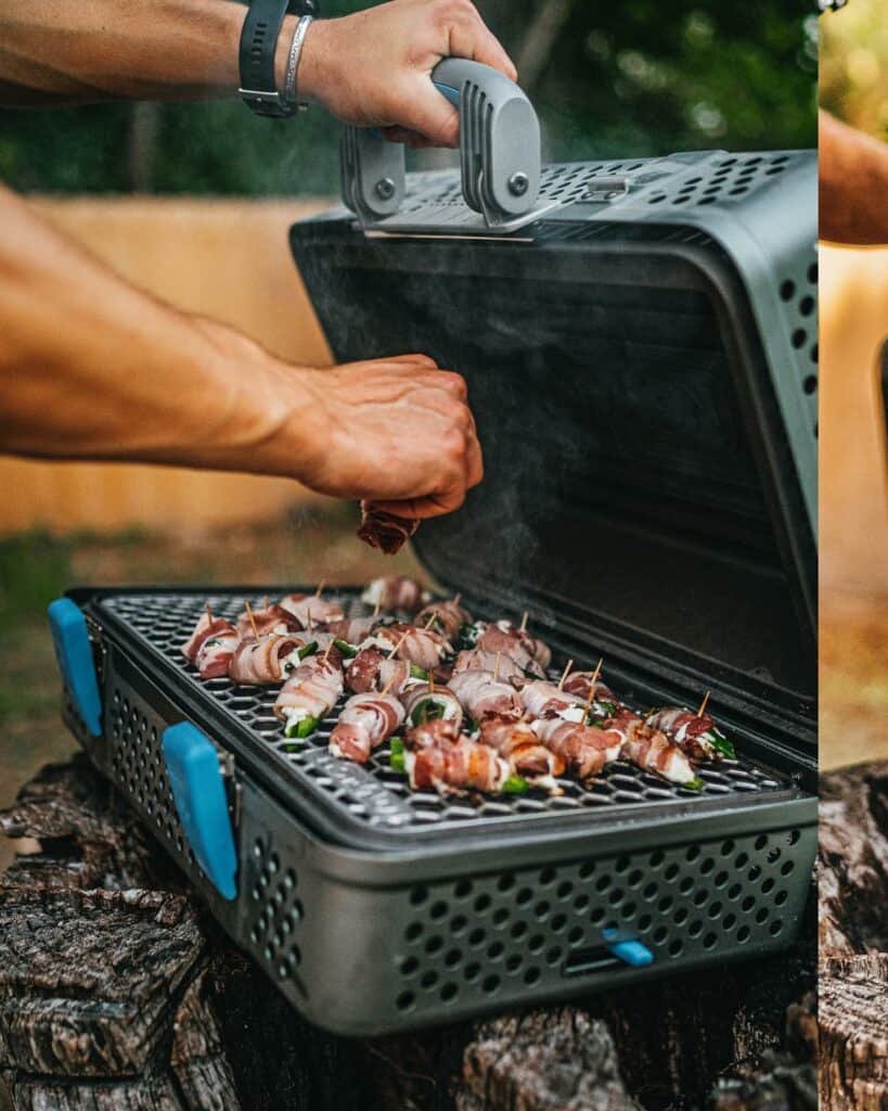 NOMAD Grills®  Portable Charcoal Barbecue Grill & Smoker