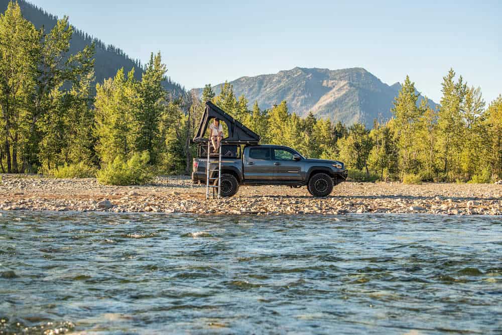 ikamper rooftop tent blue dot voyager