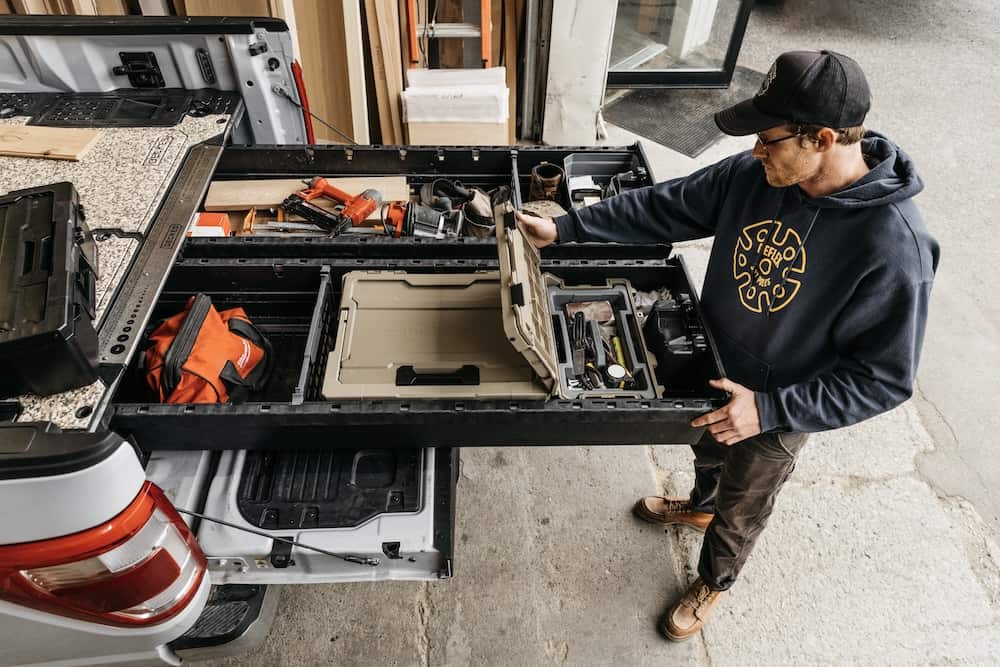 Decked Truck Storage - Drawer System