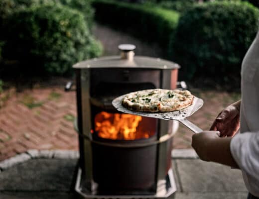 breeo live fire pizza oven