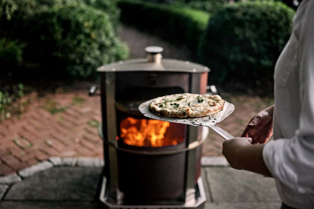 breeo live fire pizza oven 9730