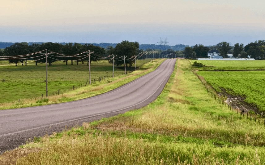 rural areas