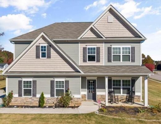 Exterior Design Trends That Elevate Your Home's Look 6 Modern house with large front yard and abundant