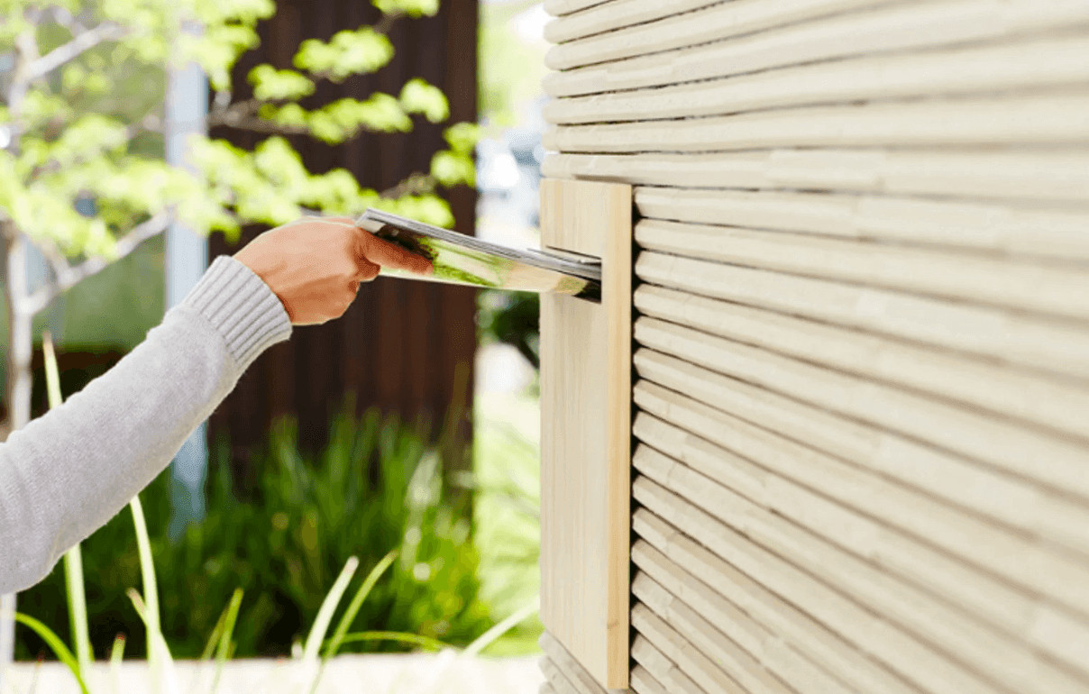 Built Into Your Fence Letterbox