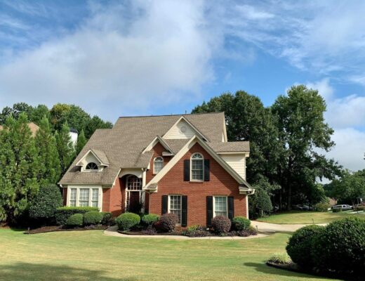 Creative Ways to Build a Down Payment for Your First Home 3 Red brick house, ideal first home for homebuyers