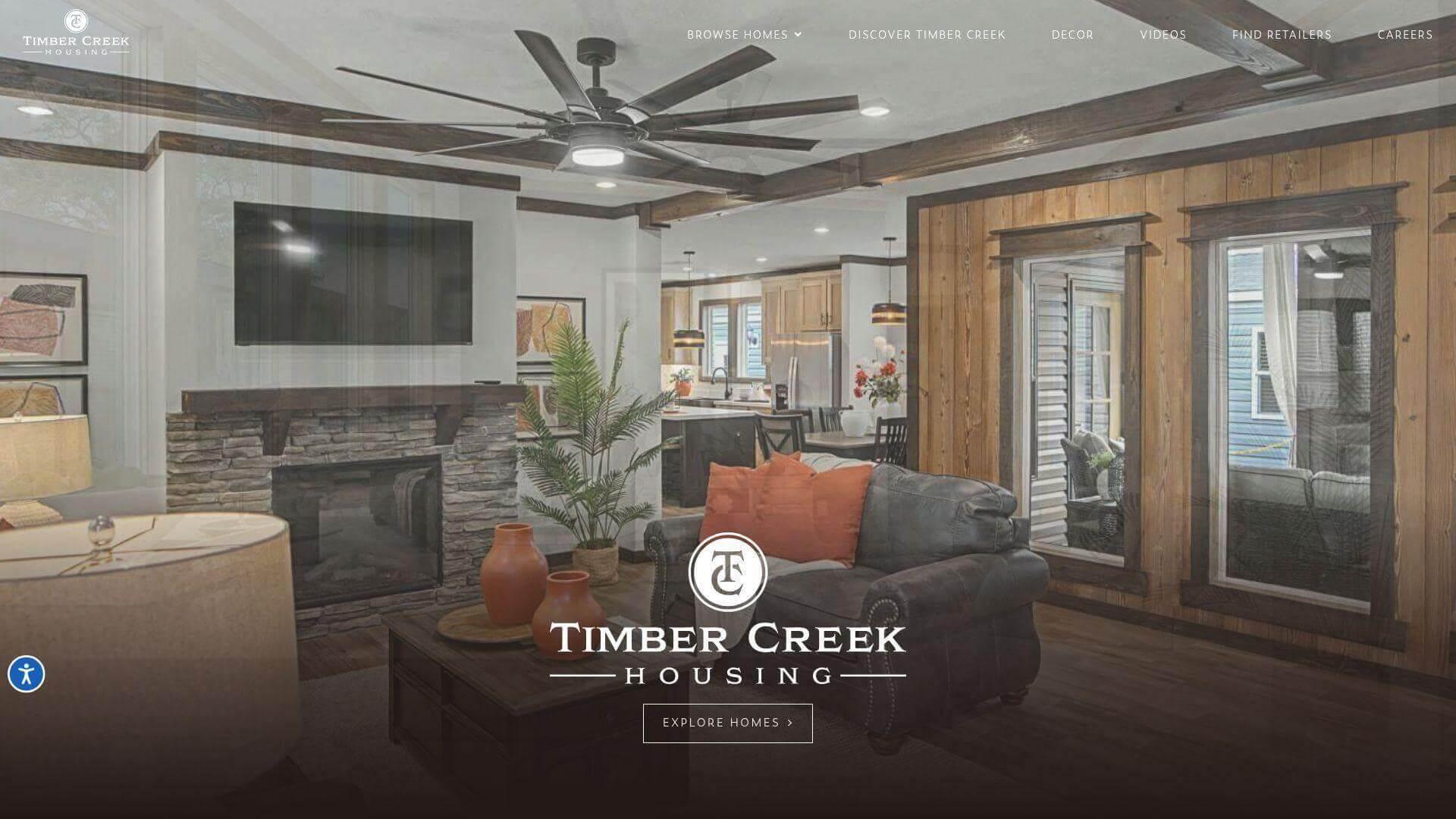 How Double-Wide Mobile Homes Are Actually Built 6 Timber Creek Housing layout