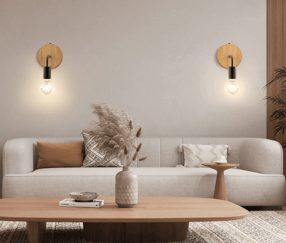 Wall Lights in the living room