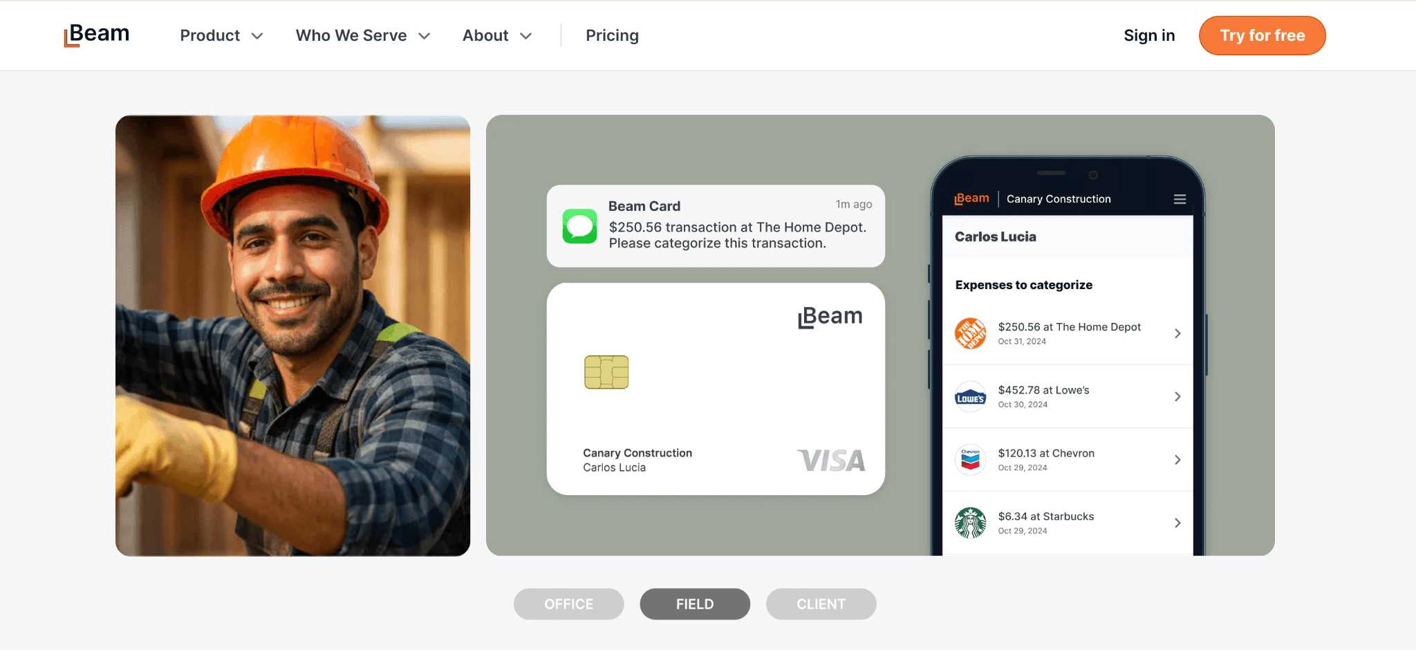 Top Tools for Construction Expense and Profit Management 8 Beam: Best for residential contractors managing finances and expenses in one platform
