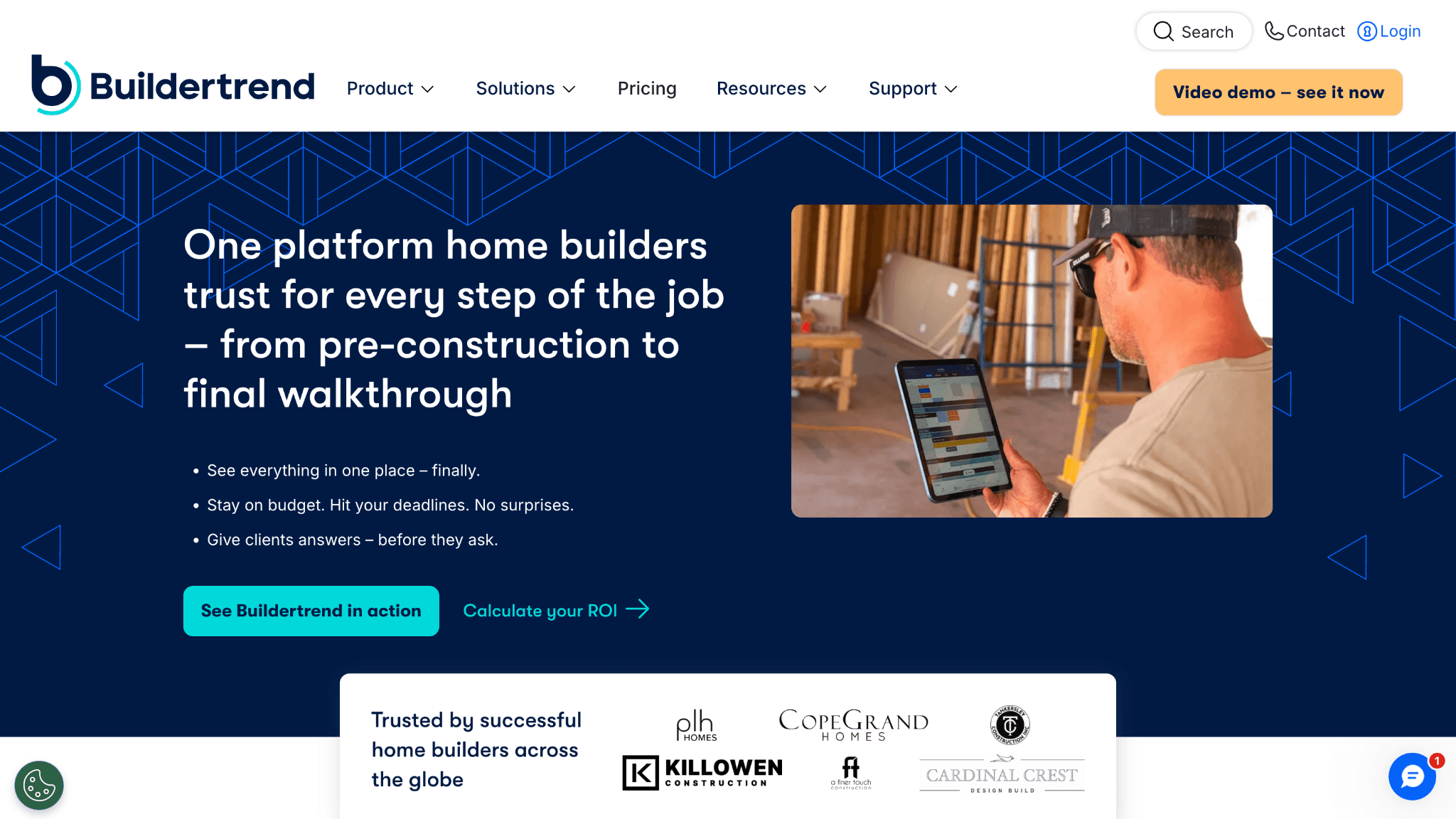 Top Tools for Construction Expense and Profit Management 4 Buildertrend: Best for small GC budget tracking inside a PM tool