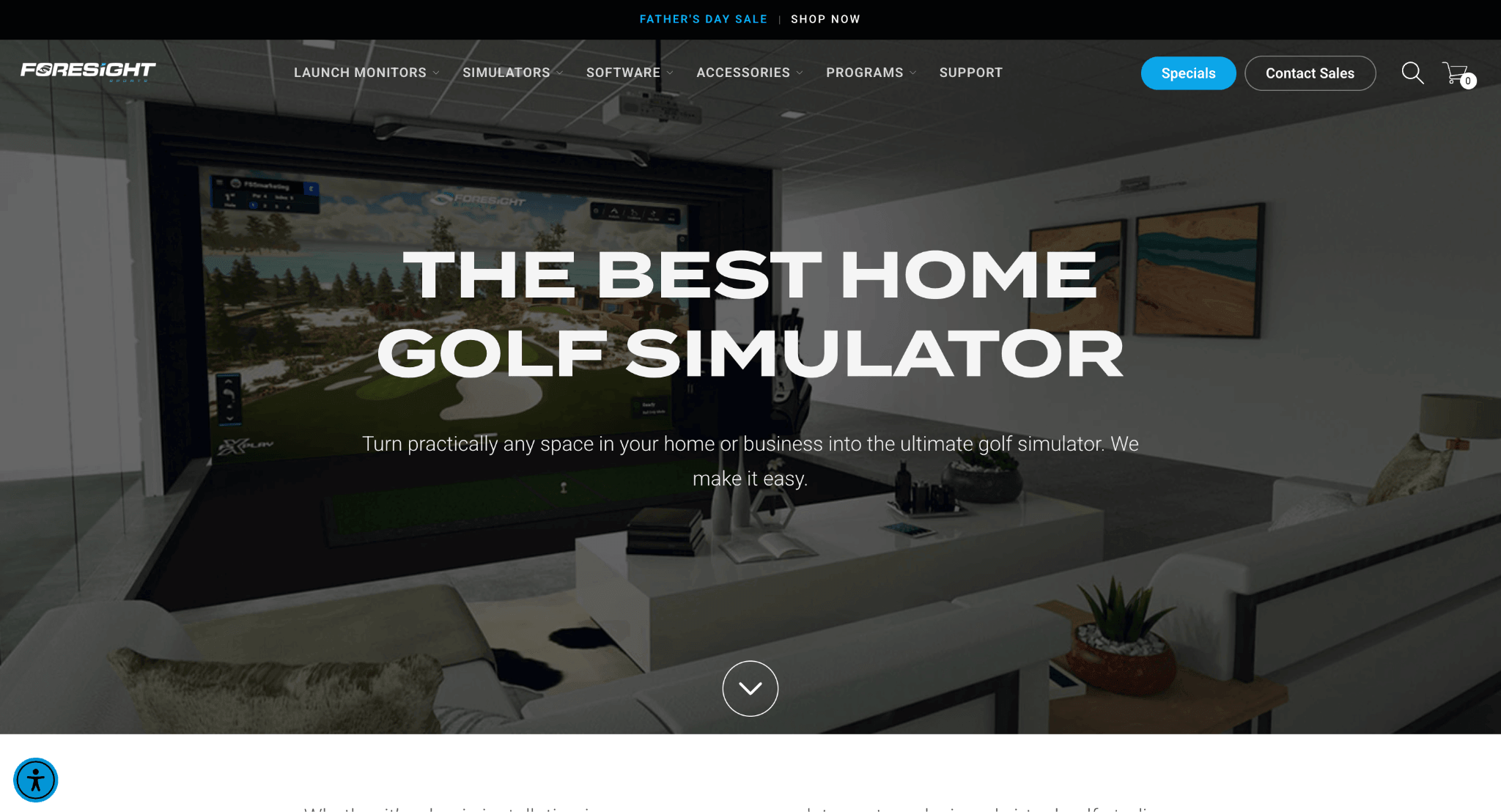 Foresight Sports - Best for Professional Golf Performance Analysis and Residential Simulation Systems