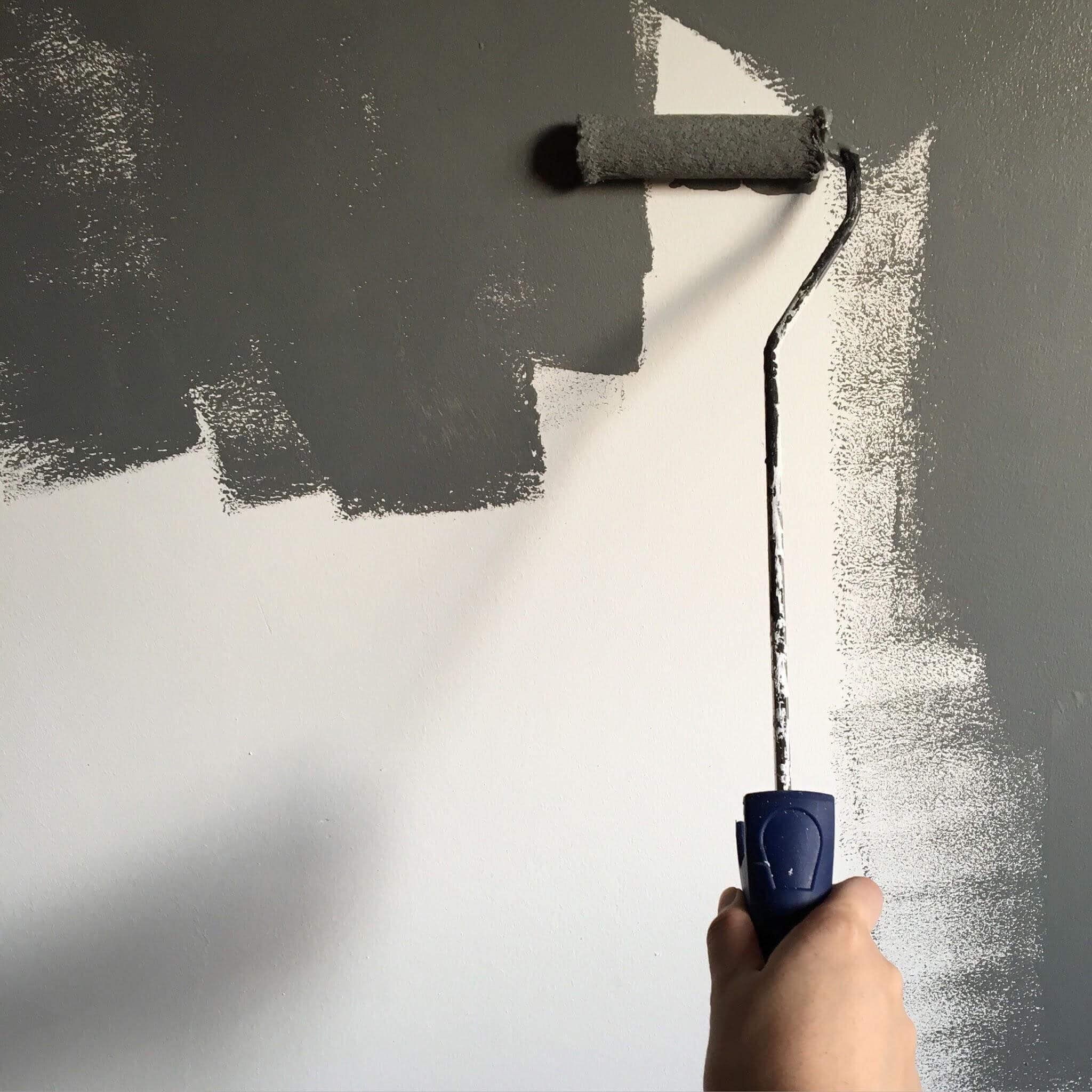 Choosing the Right Wall Finishes for Renovation 2 Person expertly applying a wall finish with a paint roller